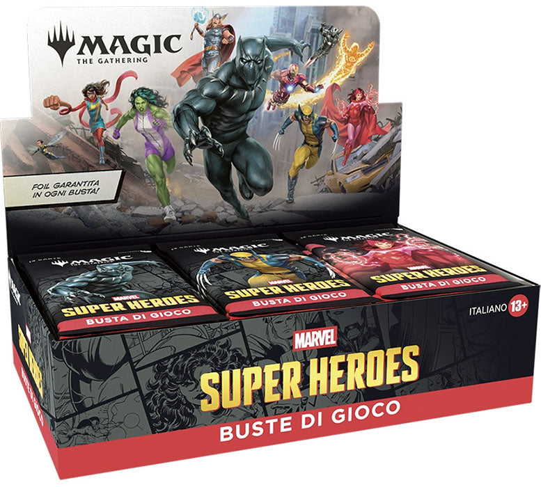 Magic ITA Marvel Super Heroes Box 30 Buste