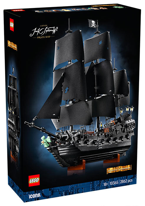 10365 Icons Nave Pirata del Capitano Jack Sparrow RARE