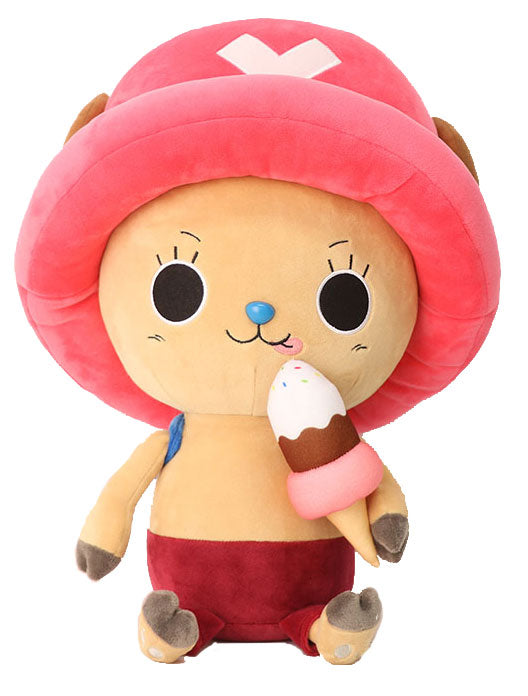 Peluche One Piece Chopper w/Ice Cream 45cm