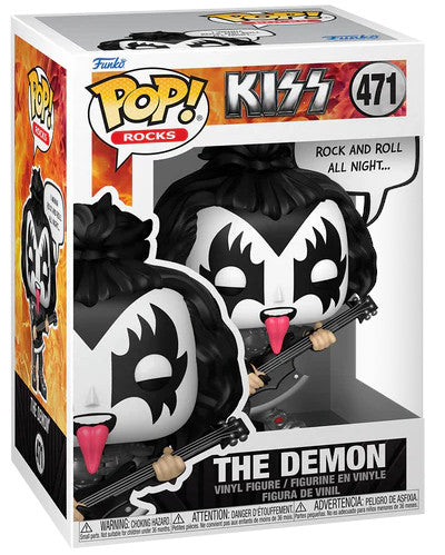 FUNKO POP Rocks KISS The Demon Rock & Roll All Nite 471