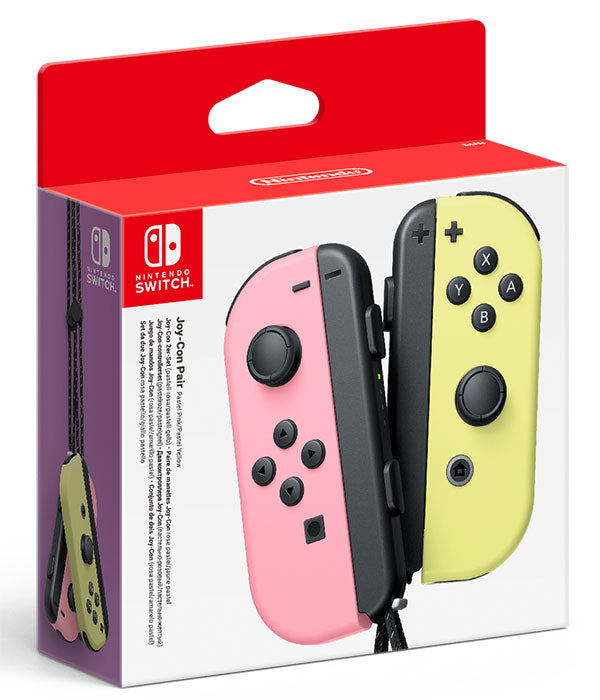 NINTENDO Set 2 Joy-Con Rosa Pastello-Giallo Pastello