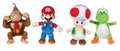 Peluche Super Mario 1pz Assortimento 15cm