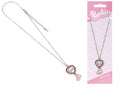 Collana Barbie Cuore e Pattini a Rotelle