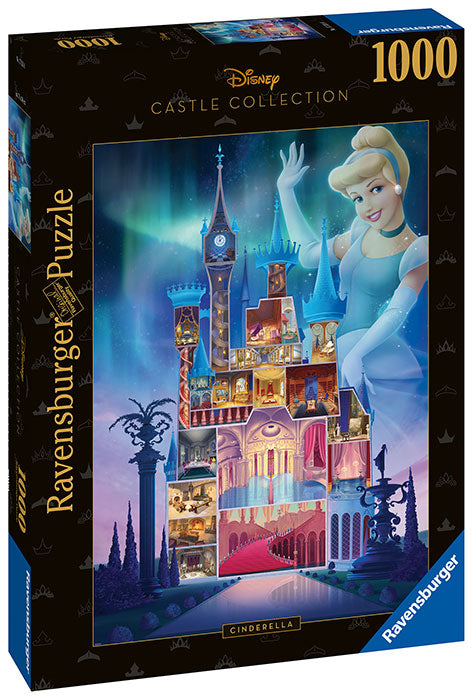 Puzzle 1000pz Disney Princess Cenerentola Castle Collection