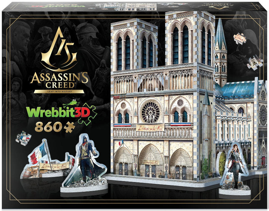 Puzzle 3D 860pz Assassin's Creed Unity Notre Dame