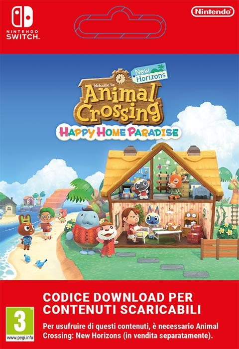 Animal Crossing: New Horizons Happy Home Paradise SWI