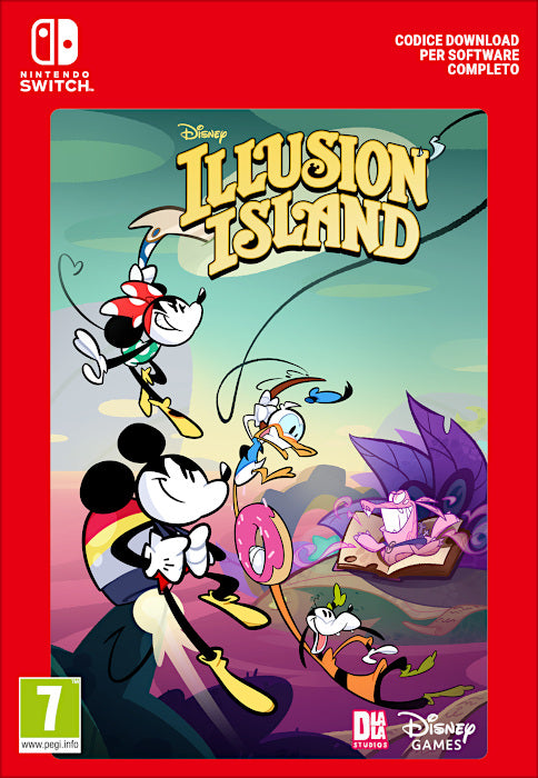 Disney Illusion Island Switch PIN