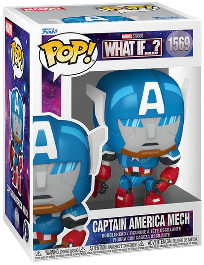 FUNKO POP Marvel What If...? Captain America Mech 1569