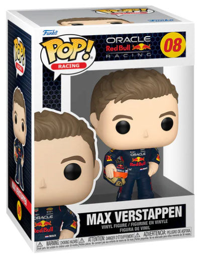 FUNKO POP Formula 1 Red Bull Racing Verstappen w/Helmet 08