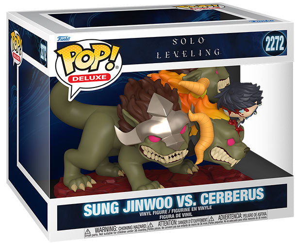 FUNKO POPS Solo Leveling Sung Jinwoo Vs. Cerberus 2272