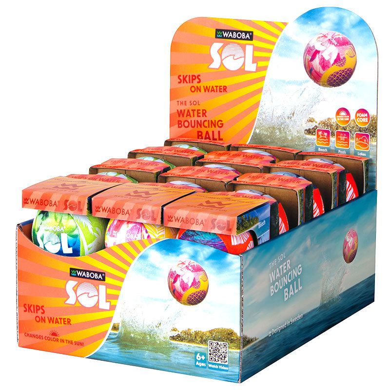 Waboba Pallina Sol Bounces 1pz Assortimento