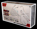 Acrylic Box Protezione Pokemon Collezione 151 Ultra Premium