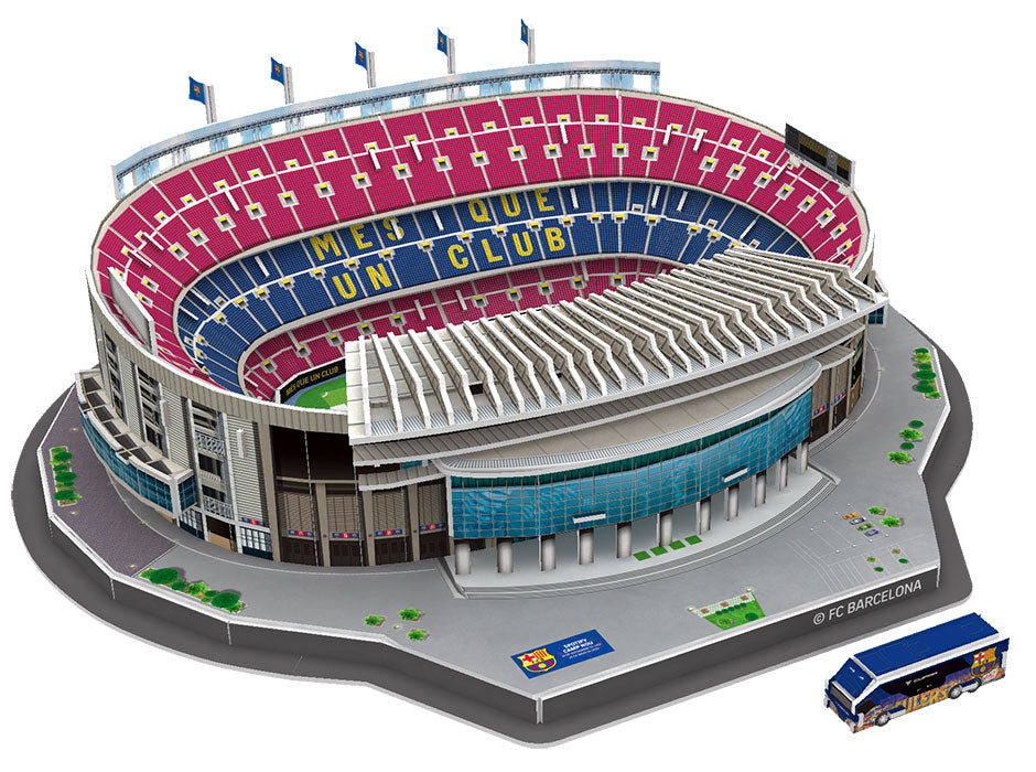 Sockers Puzzle 3D Stadio Camp Nou Barcellona