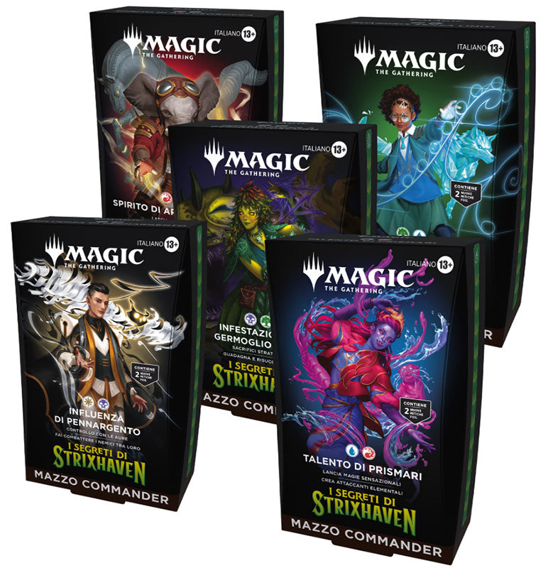 Magic ITA I Segreti di Strixhaven 1 Mazzo Commander