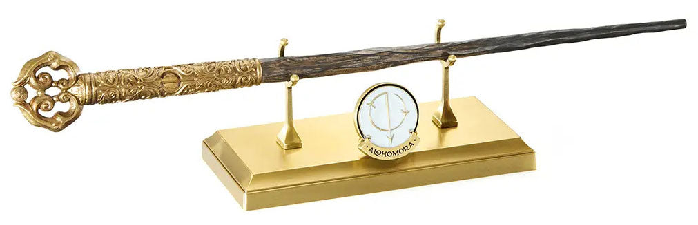 Bacchetta Harry Potter Alohomora Premium con Supporto 2026