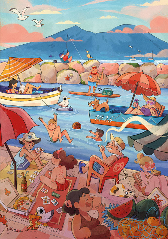 Puzzle 500pz World Tour Napoli