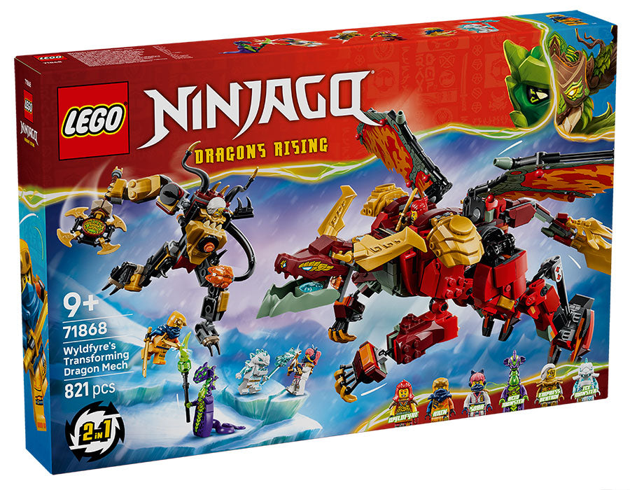 71868 Ninjago Mech Drago Mutaforma di Wyldfyre