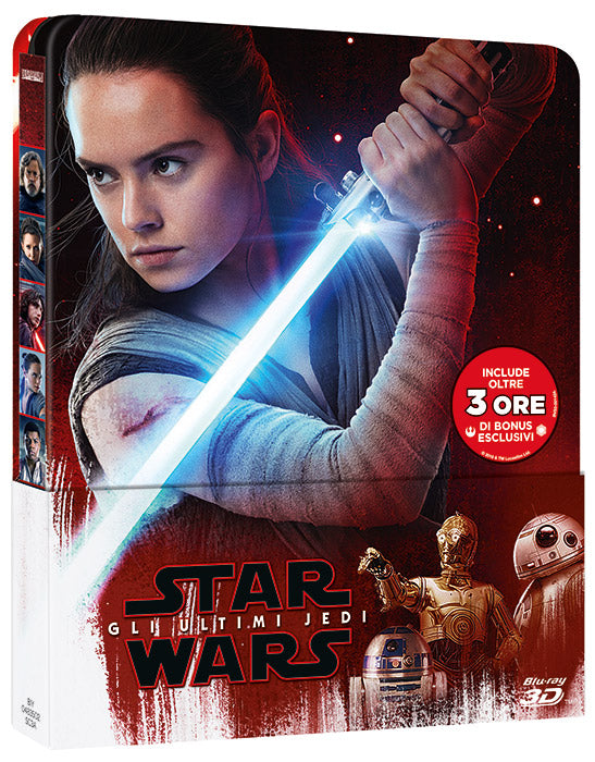 Star Wars: Gli Ultimi Jedi Steelbook (3D