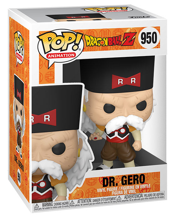 FUNKO POP Dragon Ball Z Dr. Gero 950