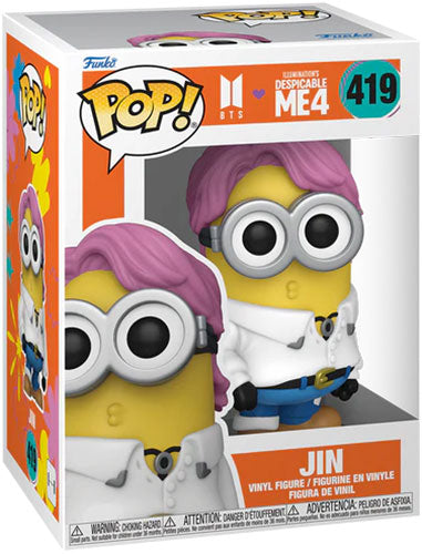 FUNKO POP Cattivissimo Me 4 x BTS Minion Jin 419