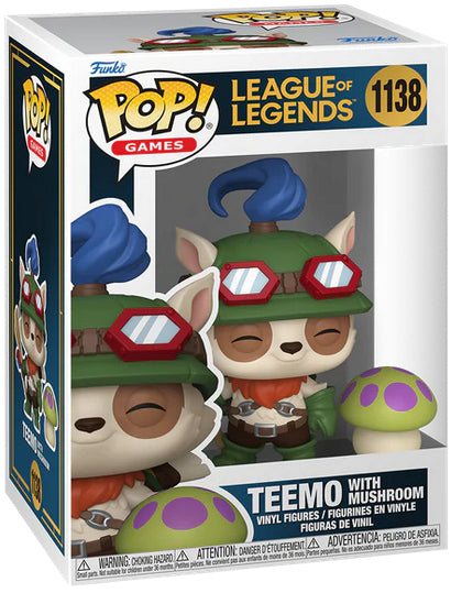 FUNKO POP League of Legends Teemo w/Mushroom 1138