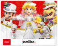 Amiibo Super Mario Odyssey Pack 3 in 1 Mario/Peach/Bowser