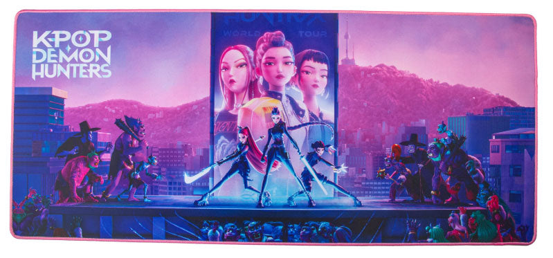 Desk Mat XL KPop Demon Hunters Takedown