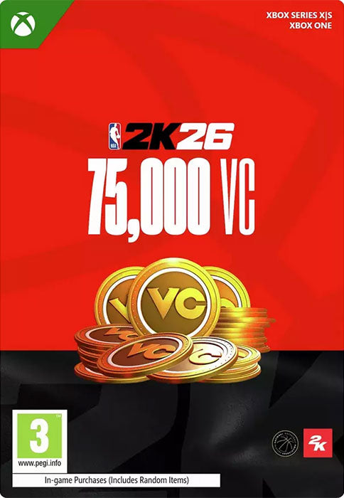 NBA 2K26: 75.000 Virtual Currency Pack PIN