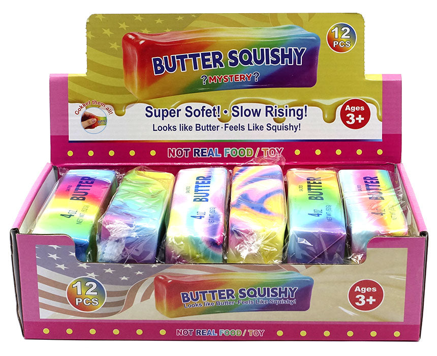 Squishy Butter Rainbow 1pz Assortimento