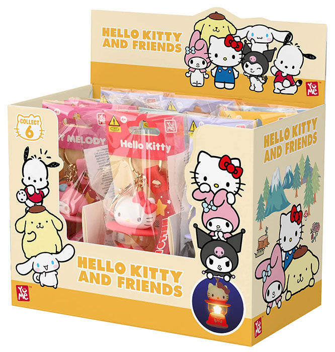 YuMe Portachiavi Led Hello Kitty Camping Lamp 1pz Ass.to