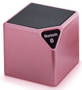 BB Speakers Wireless Bluetooth Rosa metal