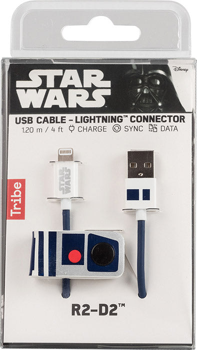 TRIBE Cavo di Ricarica da USB a Lightning R2-D2 1.2m