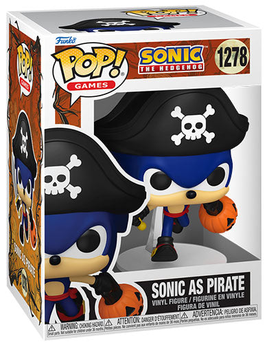 FUNKO POP Sonic the Hedgehog Sonic as Pirate 1278