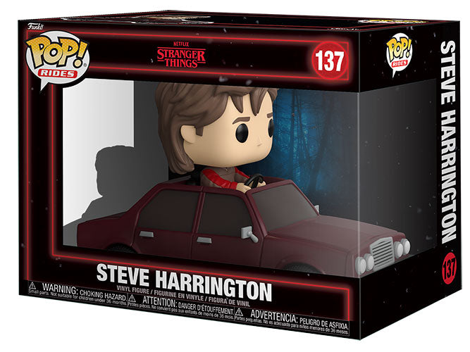 FUNKO POPS Stranger Things S5 Steve Harrington w/Car 137