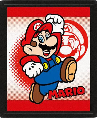 Quadro 3D Super Mario Yoshi