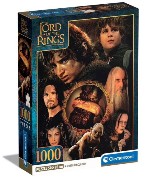 Puzzle 1000pz Il Signore degli Anelli L'Anello del Potere V2