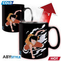 Tazza Cambia Colore One Piece Monkey D.Luffy & Ace