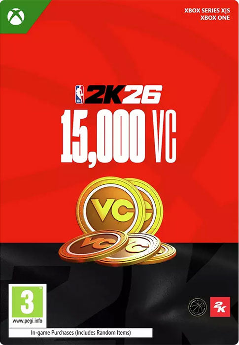 NBA 2K26: 15.000 Virtual Currency Pack PIN