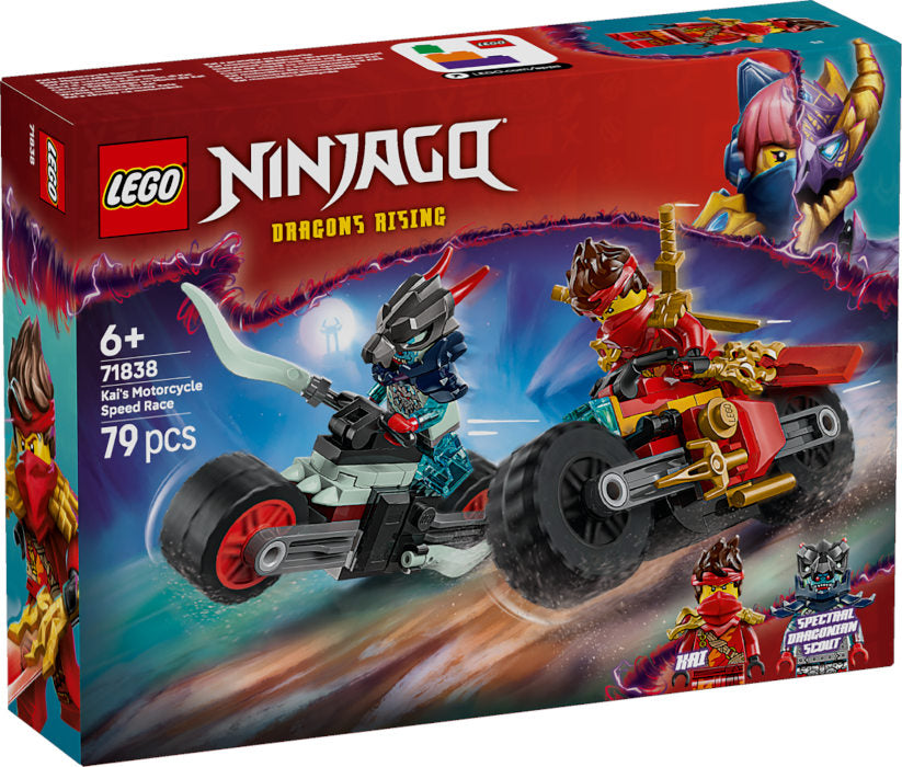 71838 Ninjago Gara di Velocita sulla Moto di Kai