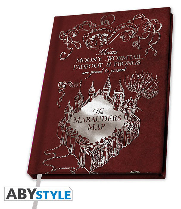 Agenda A5 Harry Potter The Marauder's Map