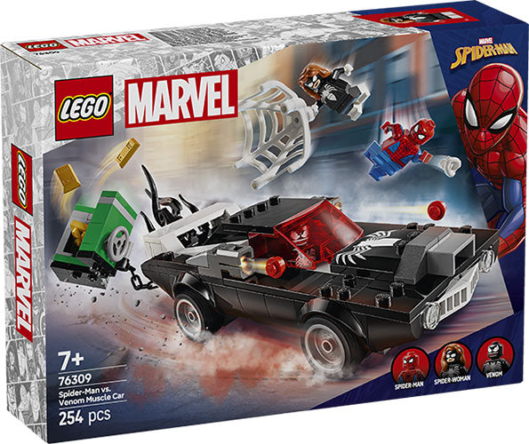 76309 Marvel Spider-Man contro Muscle Car di Venom