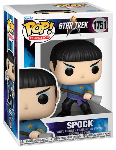 FUNKO POP Star Trek Spock w/Vulcan Lirpa 1751