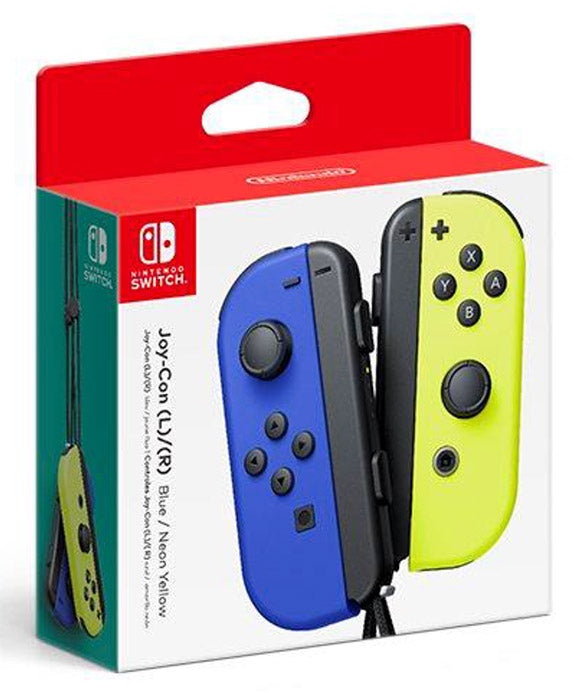 NINTENDO Set 2 Joy-Con Blu Neon-Giallo Neon