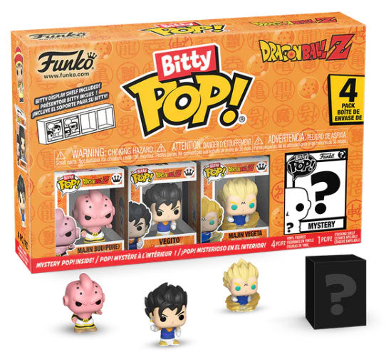 FUNKO BITTY POP 4 Pack Dragon Ball Z Majin Buu (Pure)