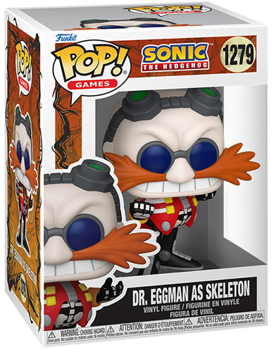 FUNKO POP Sonic the Hedgehog Dr. Eggman as Skeleton 1279