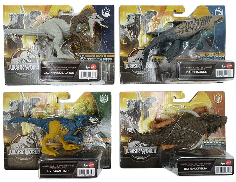 Jurassic World Pericolo Giurassico Dinosauro Ass.to 1pz