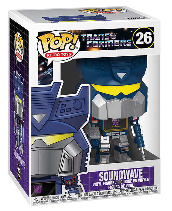 FUNKO POP Transformers Soundwave 26