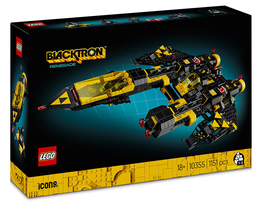 10355 Icons Blacktron Renegade EOL RARE