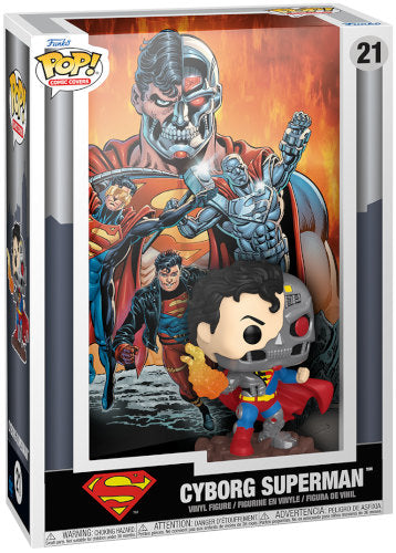FUNKO POPS Comic Covers Superman Cyborg 21