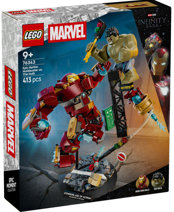 76343 Marvel Battaglia Epica: Hulkbuster Vs. The Hulk